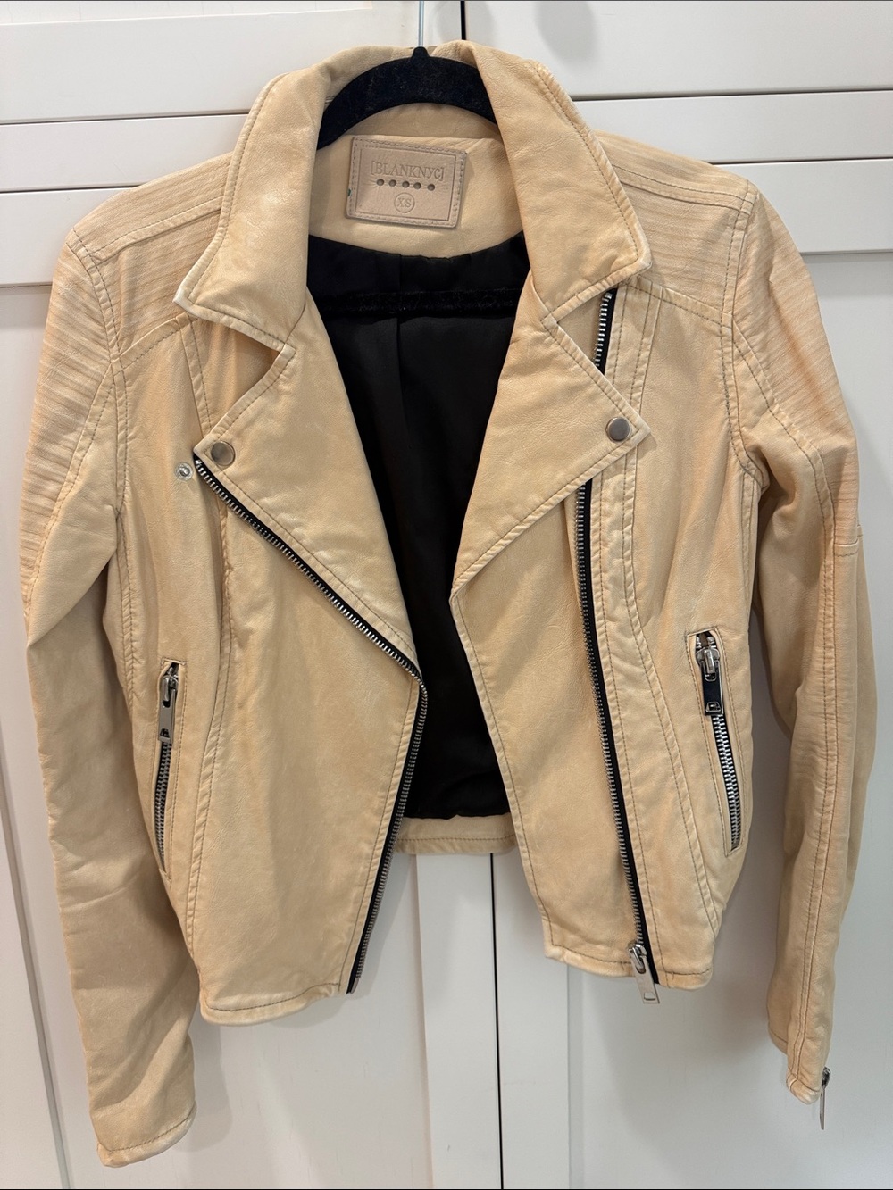 BlankNYC Vanilla Moto Jacket